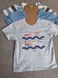 Komplet 3 t-shirt nowe cool club 86cm