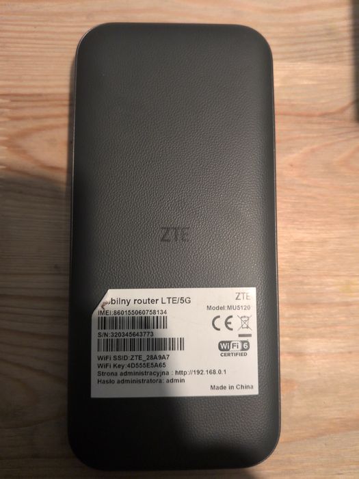 Router mobilny ZTE MU5120