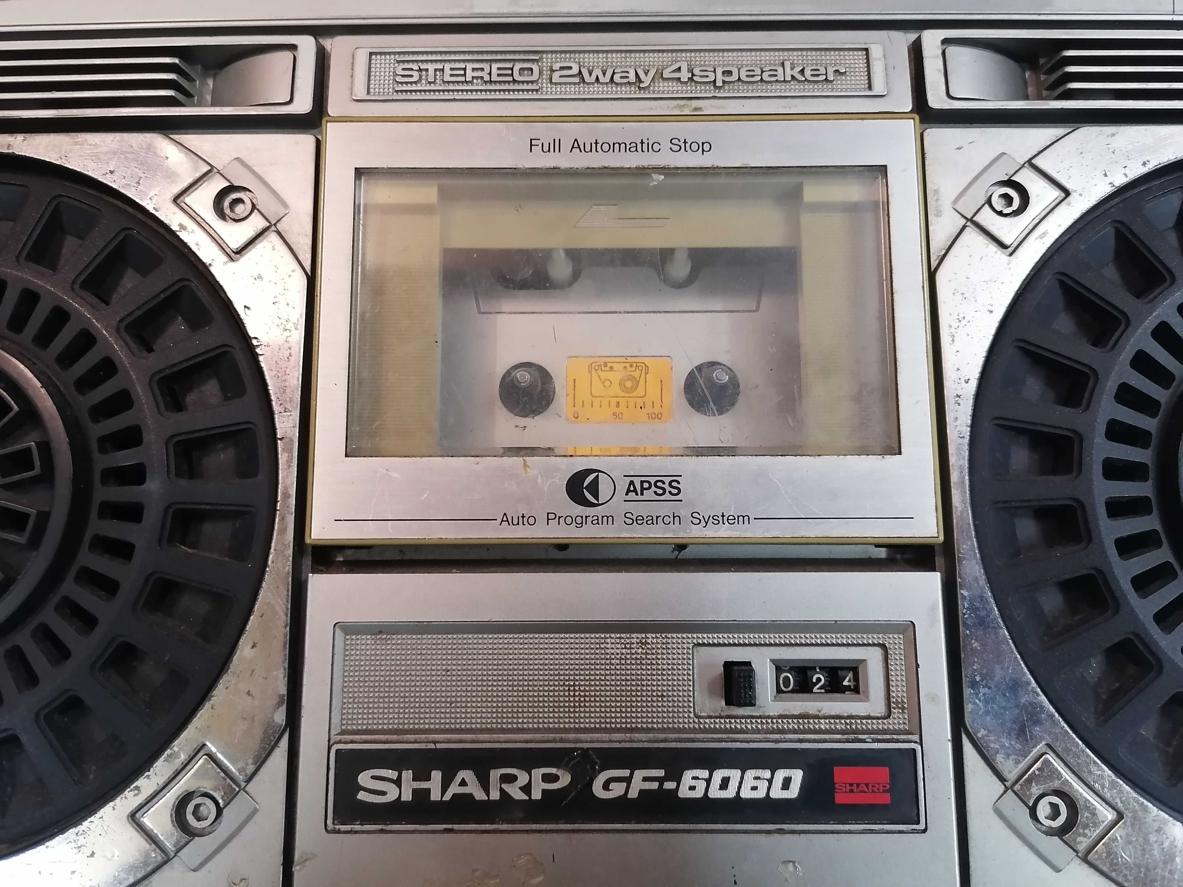 Rádio Sharp GF-6060 VINTAGE