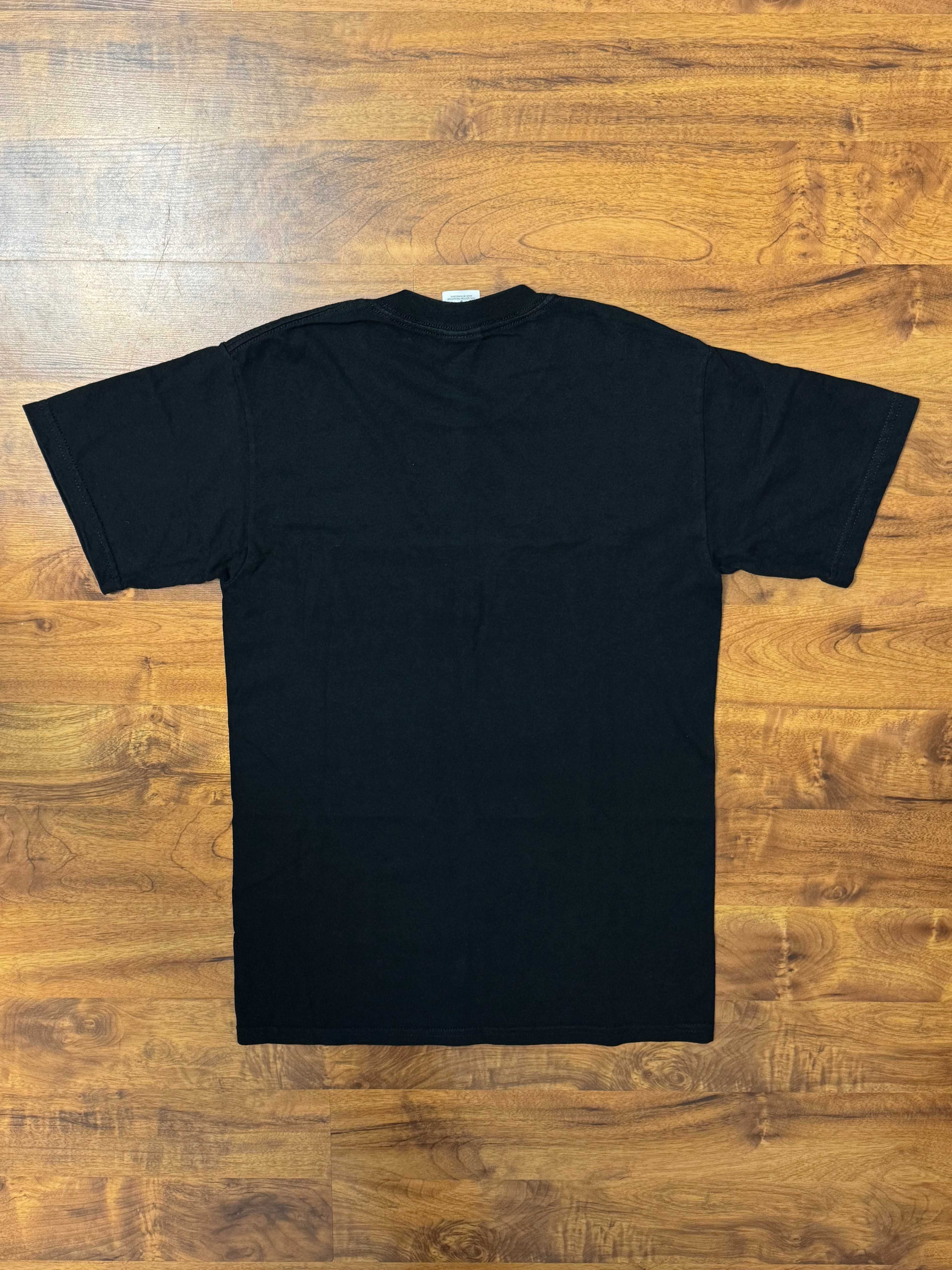 Bawełniana koszulka czarna tshirt New York City Gildan Ultra Cotton S