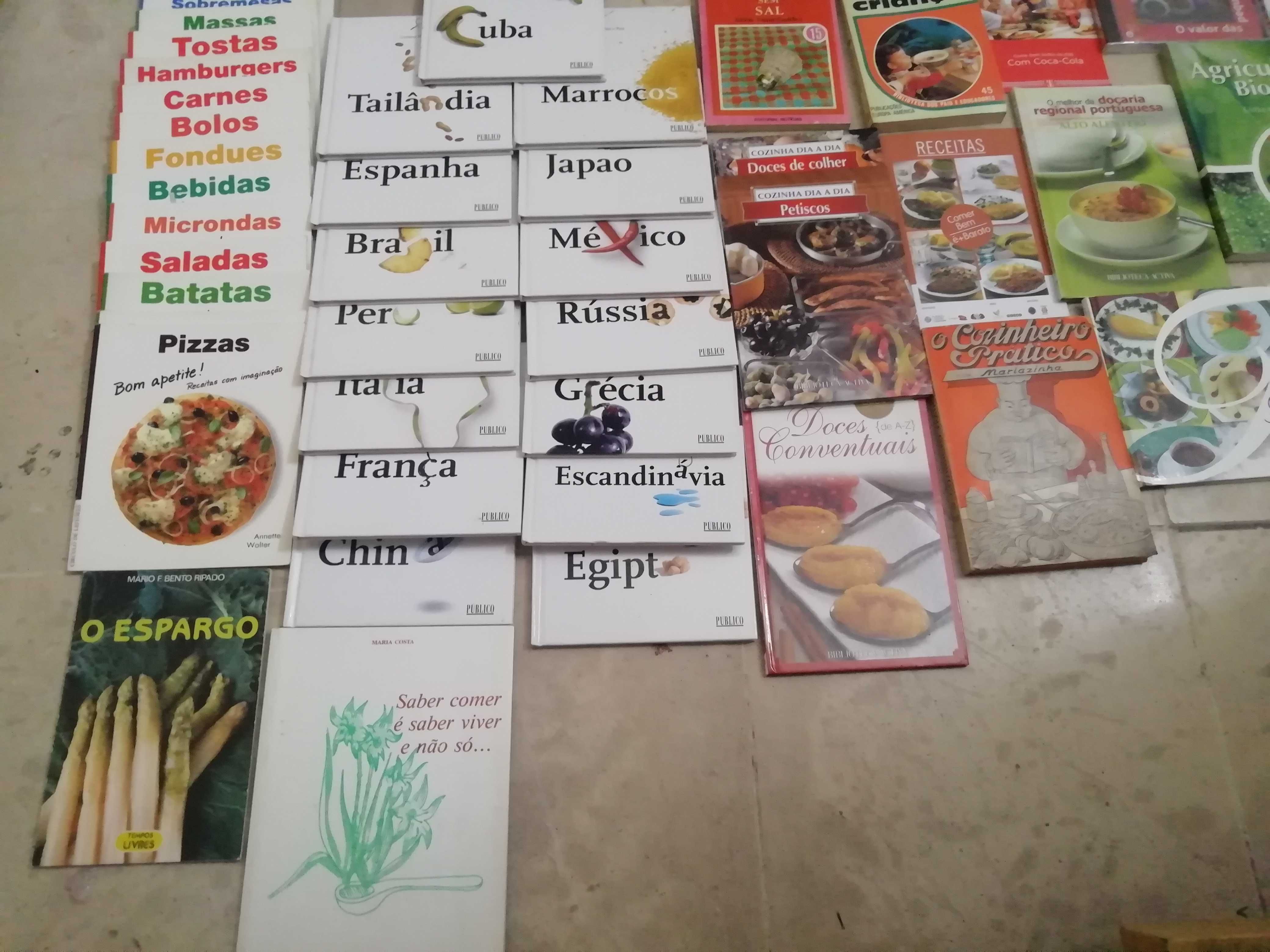 Livros de culinária muito bem estimados