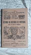 Livro antigo da história de Portugal