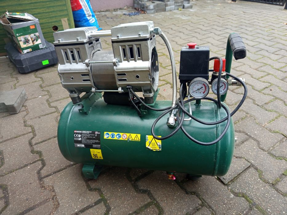 Bezolejowy kompresor parkside psko 2410 a1