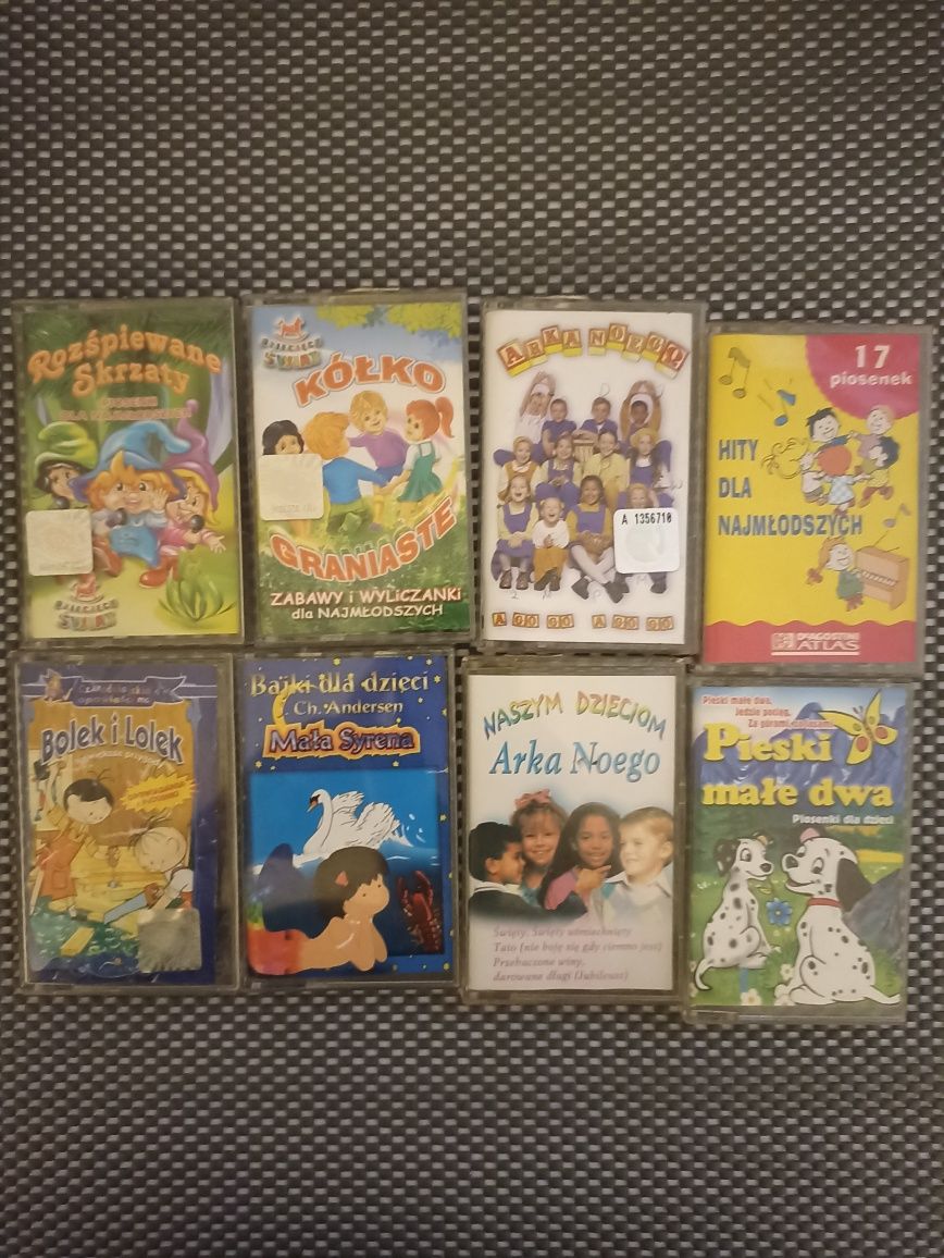 Bajki dla dzieci zestaw  kasety audio