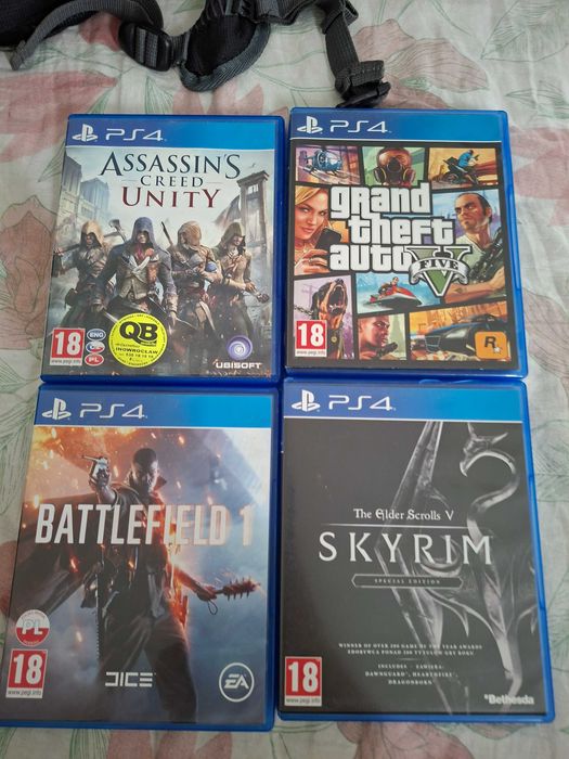 Gry na konsole ps4