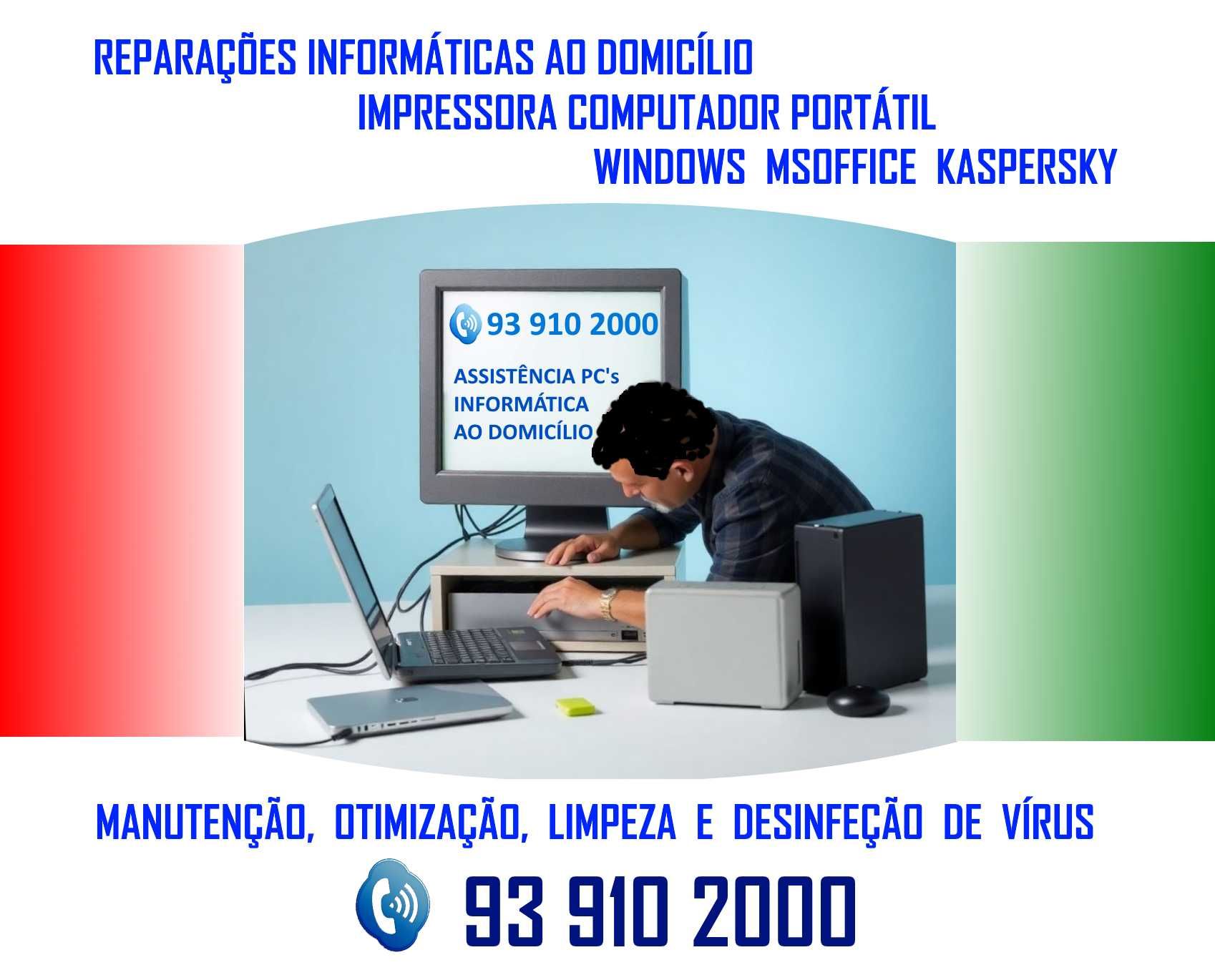 Configuração, Manutenção, e Reparação de Computadores e Impressoras