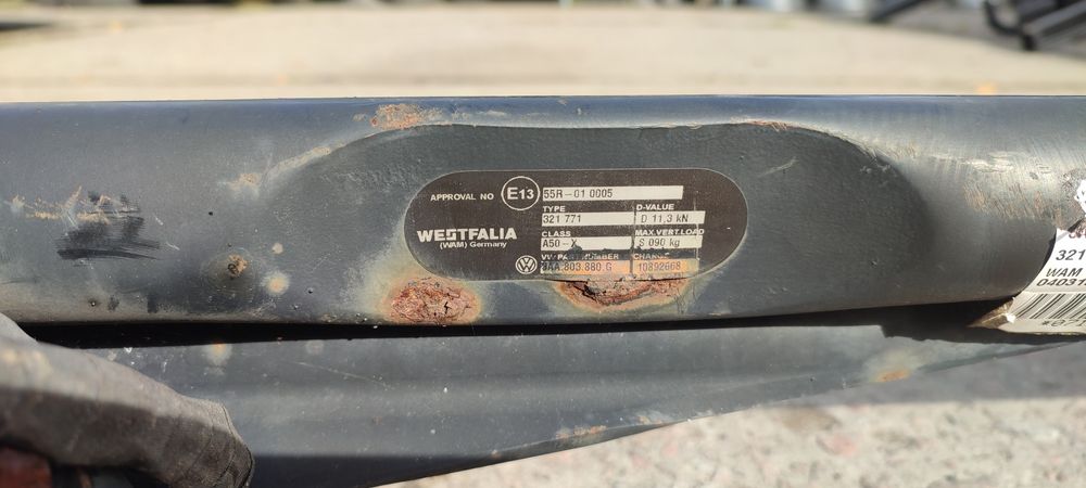 Фаркоп Пасат Б7 електрокрюк 3AA803880G форкоп Passat B7  електровідкид