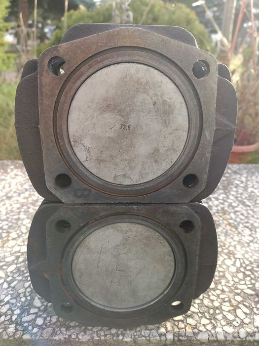 Zestaw naprawczy do 126p 600cm/3,cylindry,tłoki (73,9 ) z korbowodami