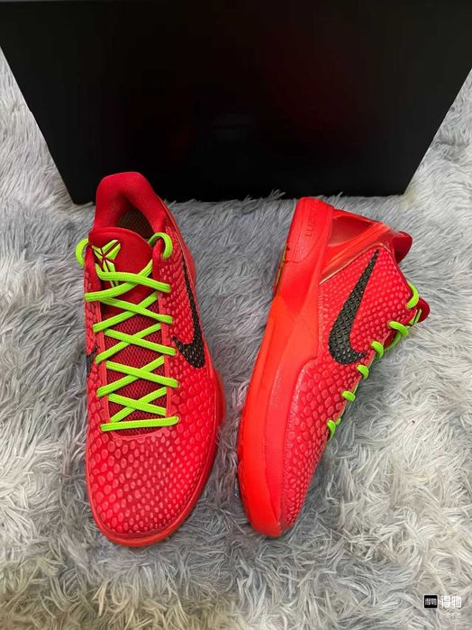 Buty meskie Mokasyny Nike_Kobe_6_Protro_Reverse_Grinch r.45