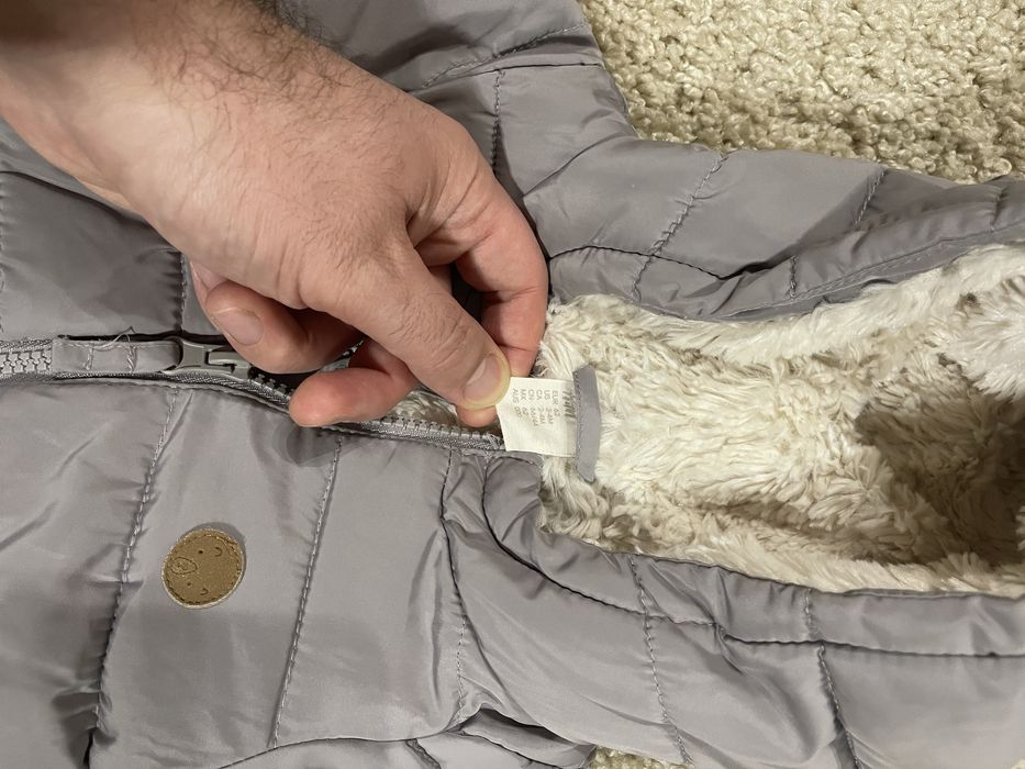 Дитяча осіньо-зимова куртка 68 розмір, курточка на 6 міс