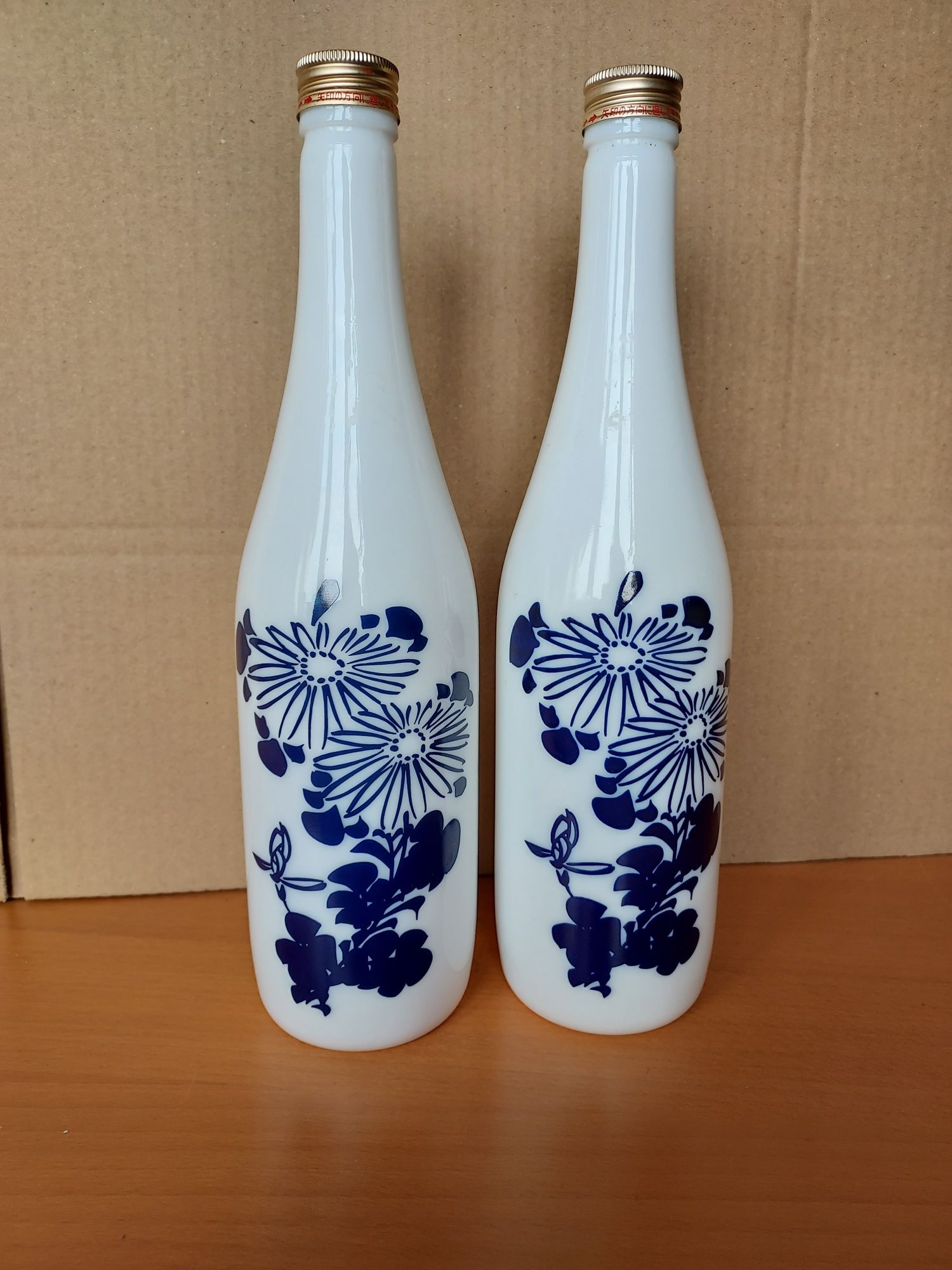 Wazon butelka japońska ozdobna świecznik ozdoba