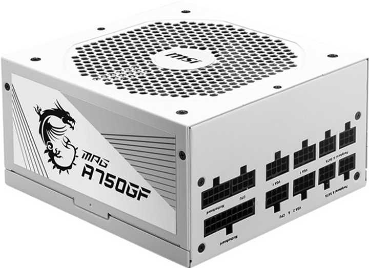 Блок живлення MSI MPG A750GF White 750 Вт