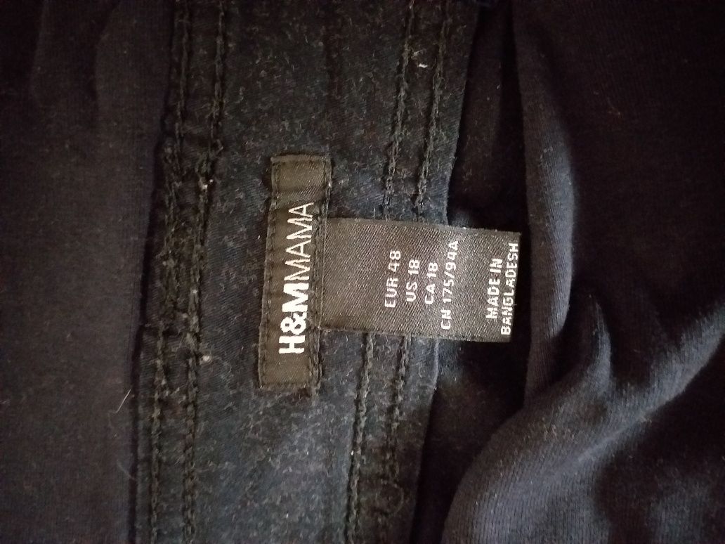 Spodnie ciążowe h&m mama rozmiar 48