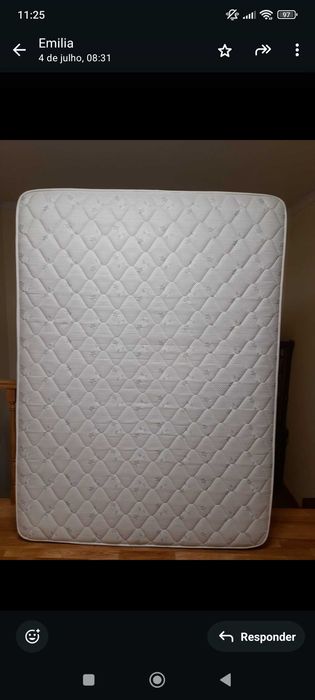 Colchão de cama casal