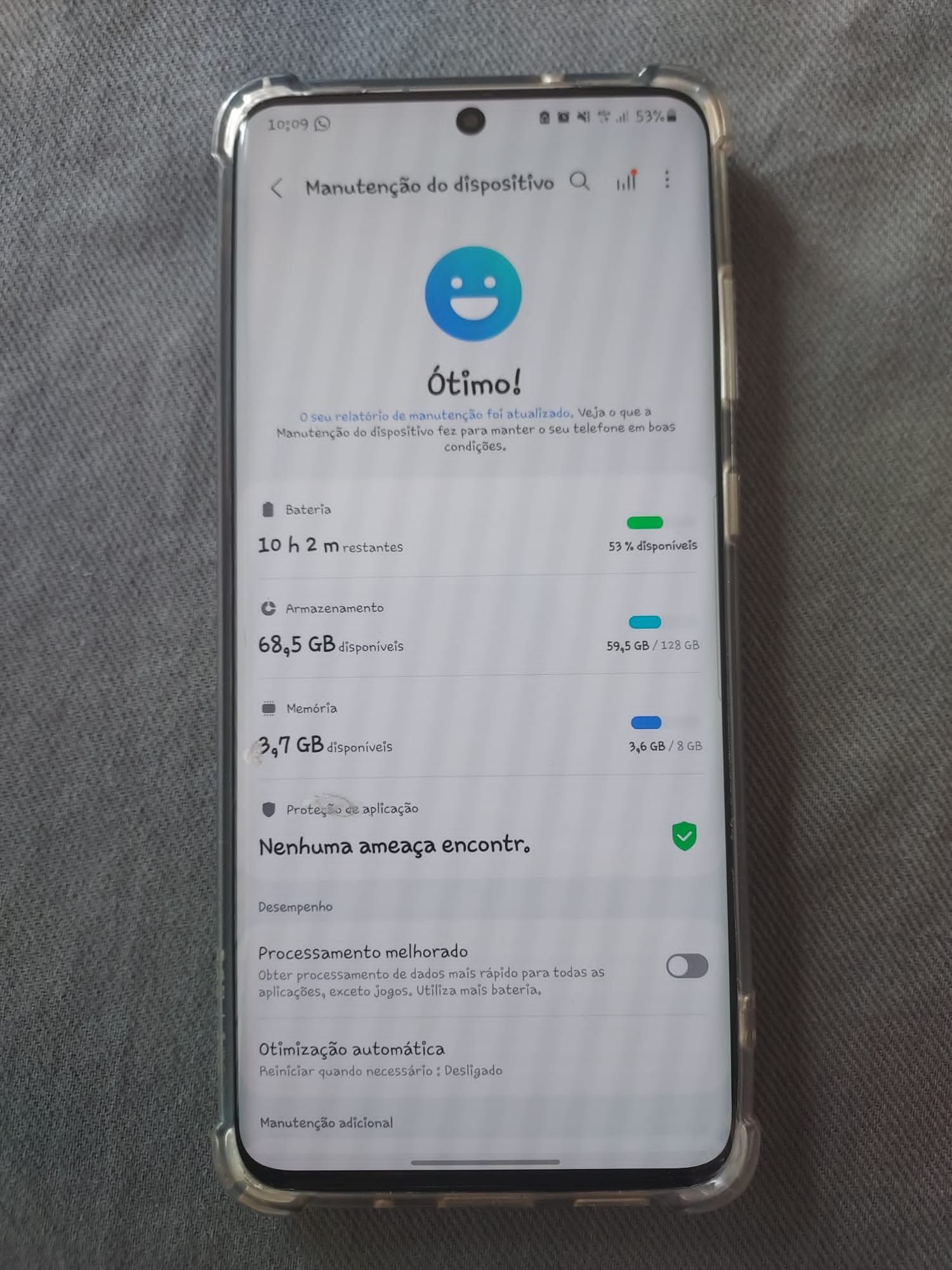 Samsung Galaxy S20 Plus 128 GB Azul – Edição Limitada
