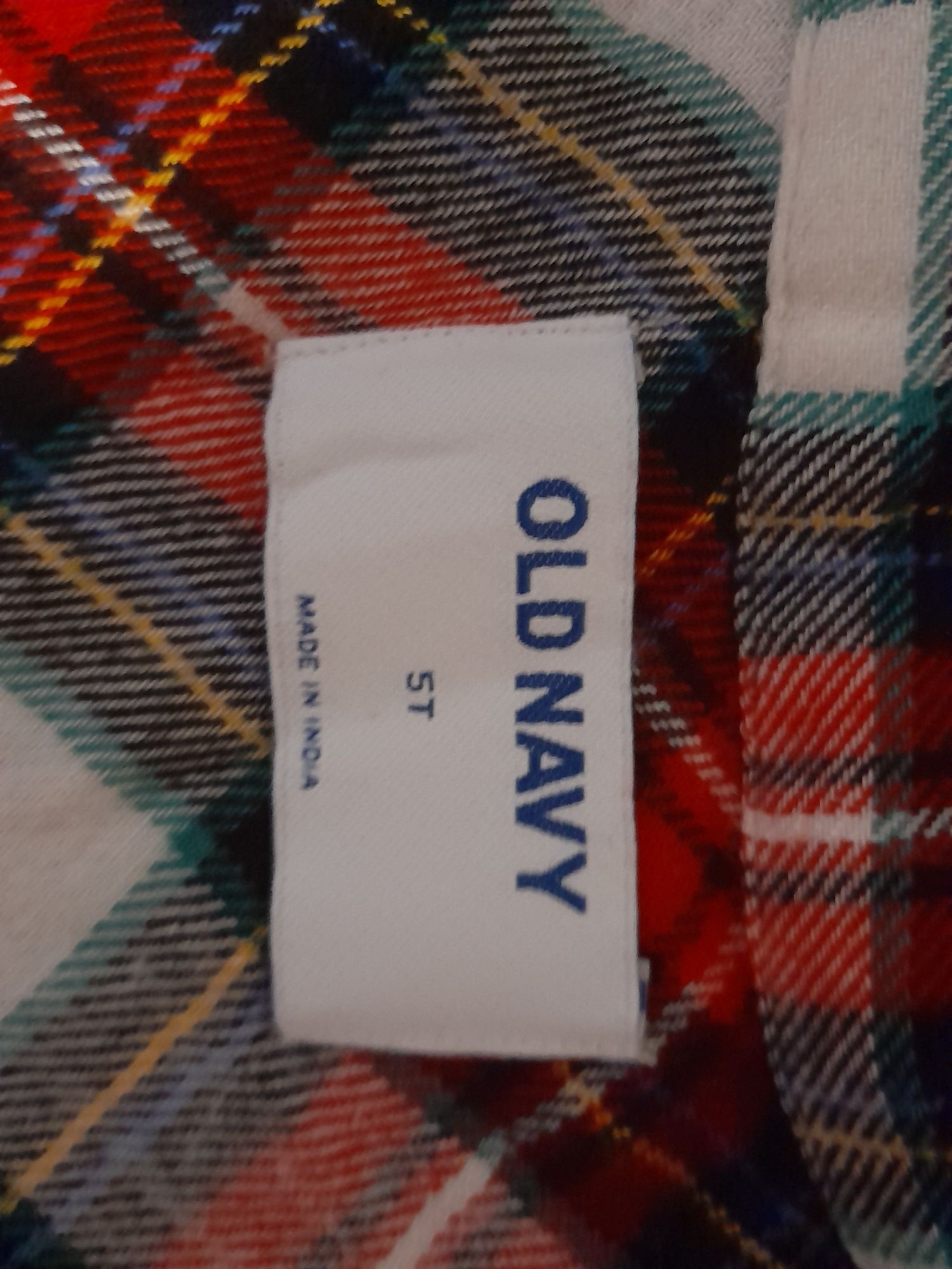 Фланелевая рубашка на девочку Old navy на 5 лет!