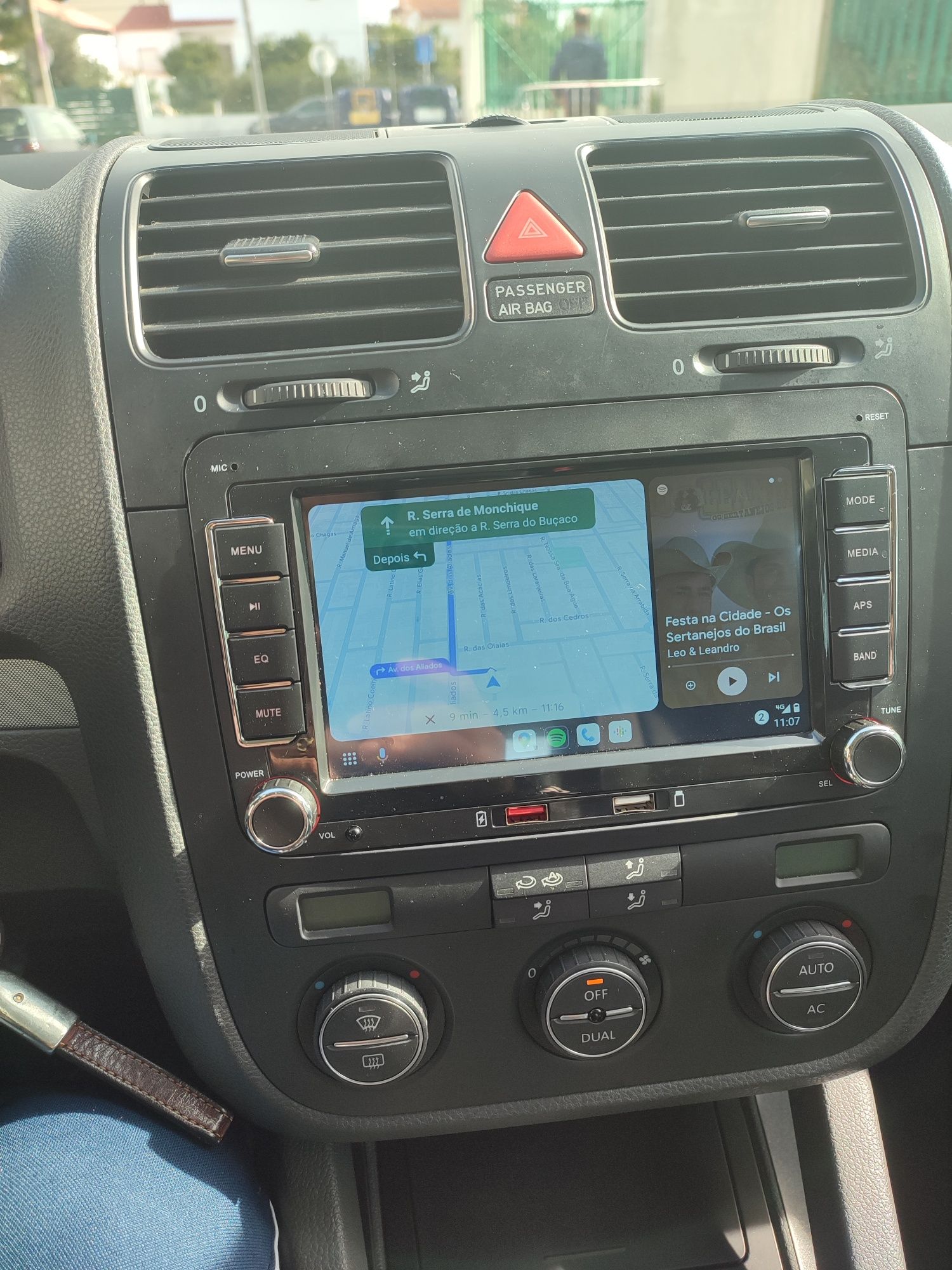 Rádio vw, com android auto e carplay