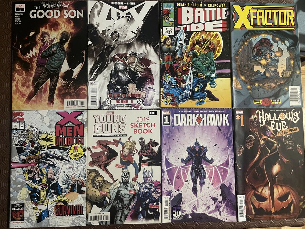 Lote BD Marvel comics