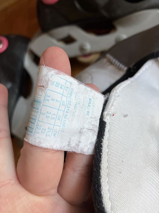 Łyżworolki Rolki oxelo Decathlon 34 35 36 regulowane używane