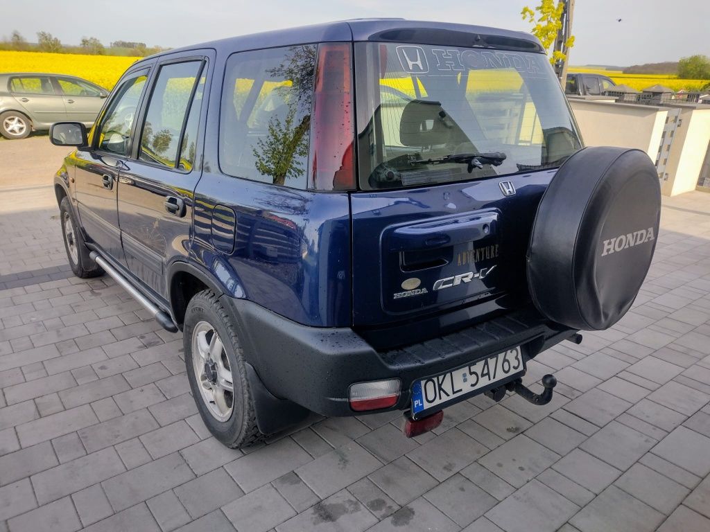 Honda CR-V 4X4 2.0 LPG 2000r. Hak, klima, dobrze utrzymana!