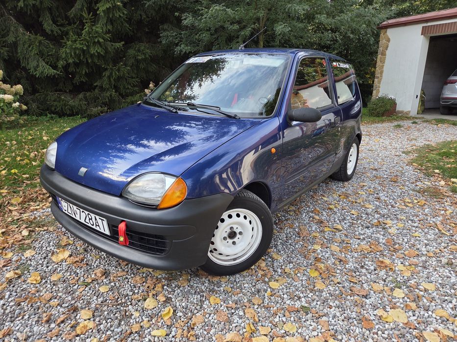 Fiat Seicento swap 1.2 8v - kjs / Track Day / klatka / kubełki