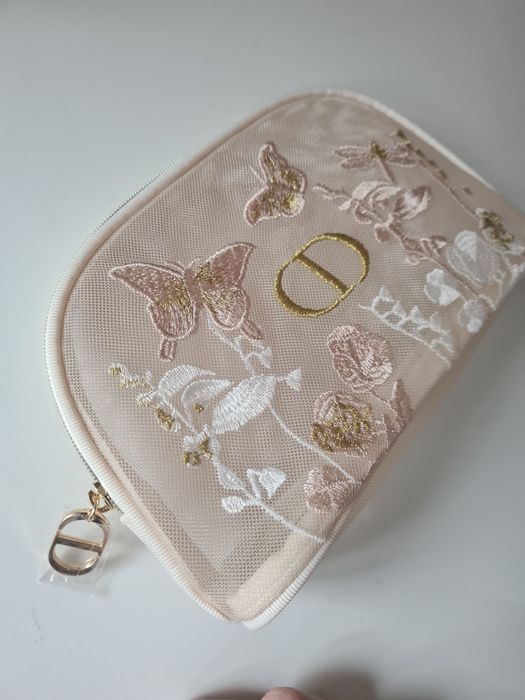 Dior kosmetyczka z haftem nowa