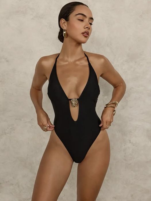 Купальник, жіночий купальник, женский купвльник, чорний купальник