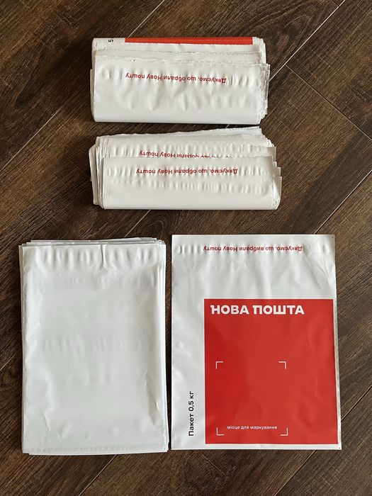 Крафтові пакети без ручок паперові пакети для пакування випічки шаурми