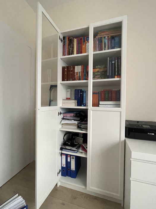 Biały regał z Ikea BILLY - głęboki (jak nowy)