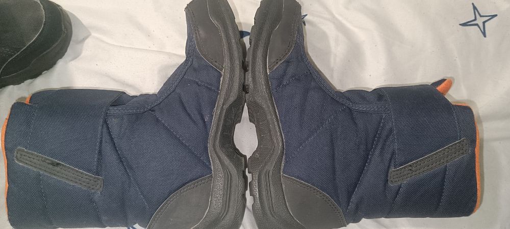 Зимние термосапожки Quechua waterproof сапоги 26 27 30 16 16,5 18см