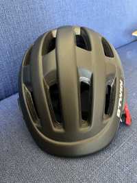 Kask na rower miejski Btwin 500 czarny nowy