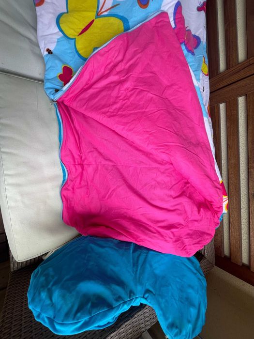 SACO-CAMA INFANTIL BORBOLETA