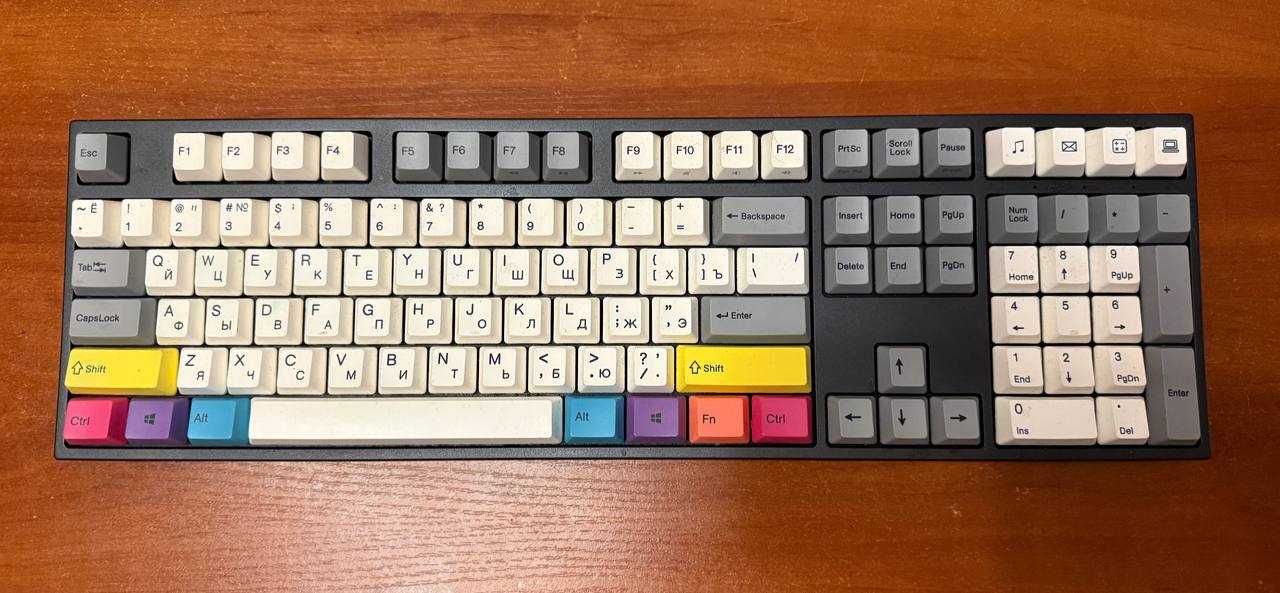 Клавіатура Varmilo VEA108 CMYK Cherry Mx Red (A26A024A3A1A06A007)