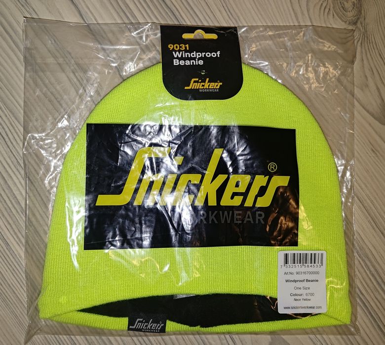 9031 Snickers Windproof czapka zimowa