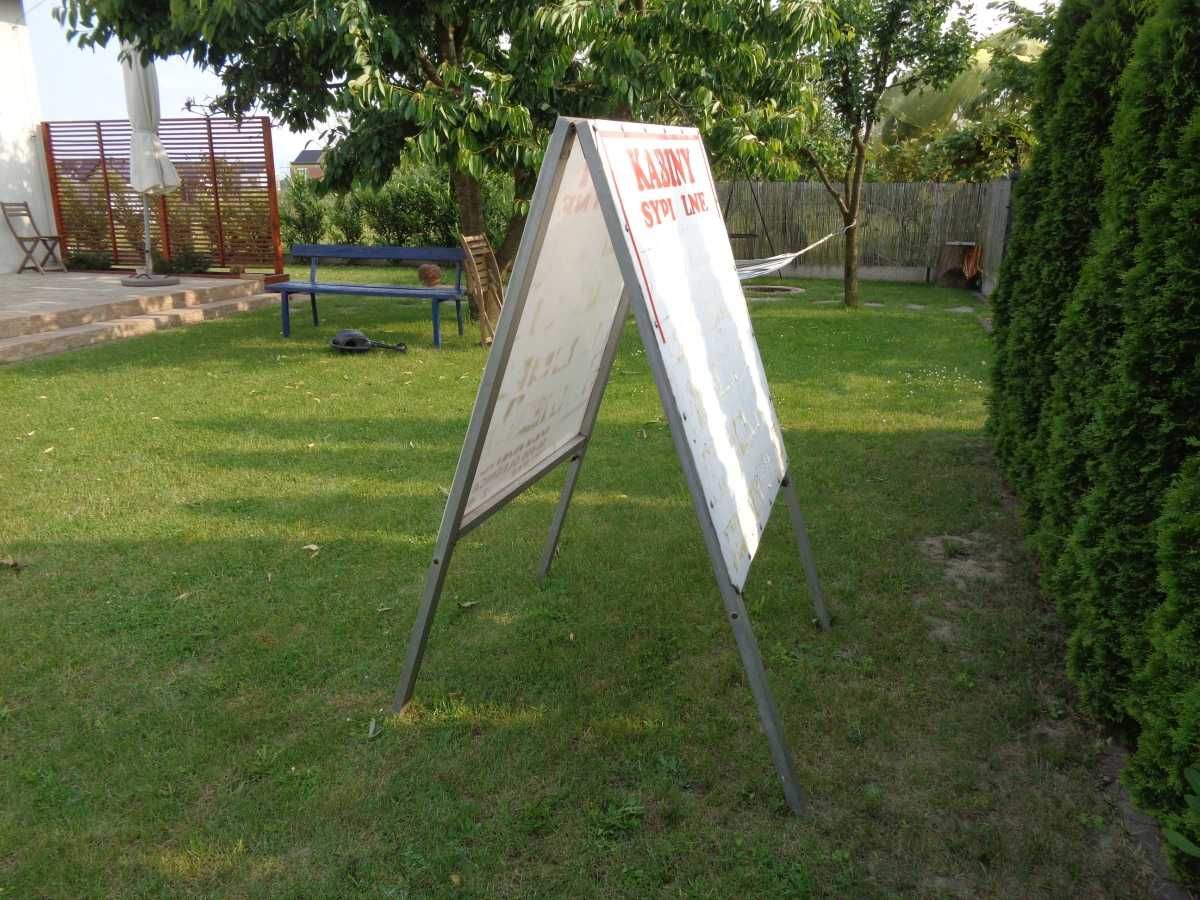 Reklama potykacz baner tablica menu bar restauracja sztaluga