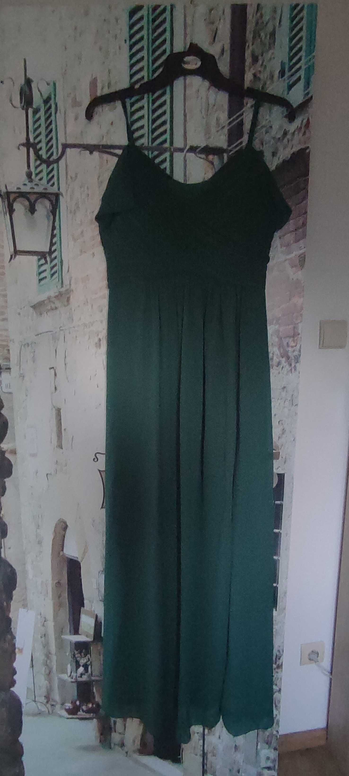 Sukienka na studniówkę Sylwester zielona długa
