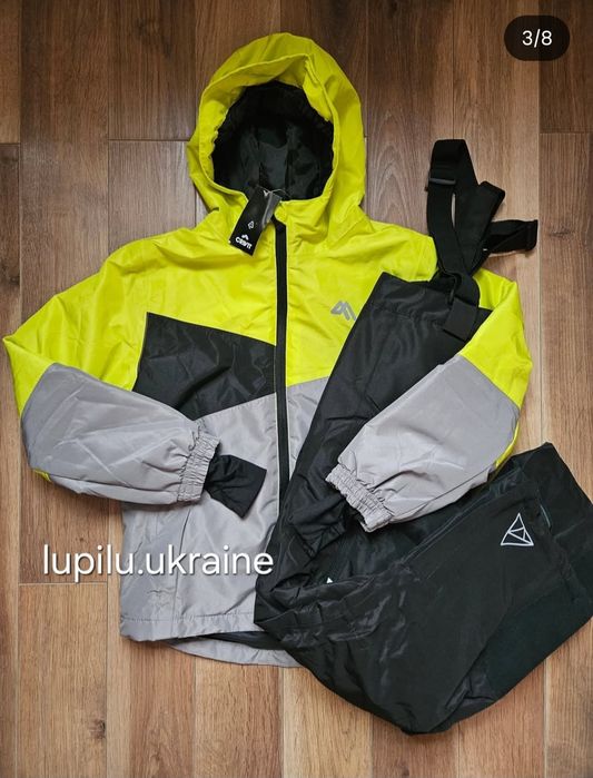 Crivit 134/140 термо комплект зимовий на хлопчика лижний костюм