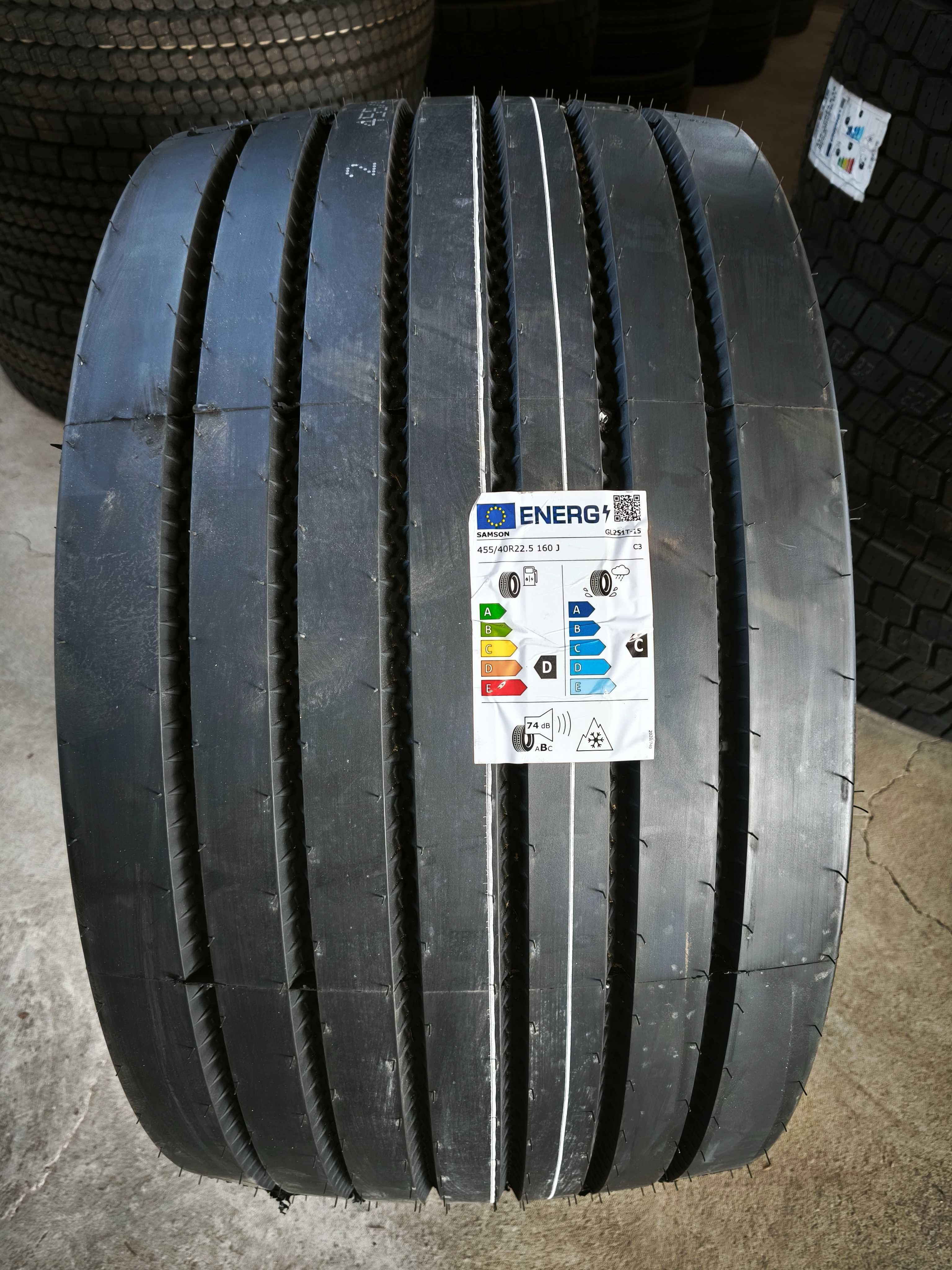 NOWE opony 455/40R22.5 Samson/Advance GL251T - cena BRUTTO