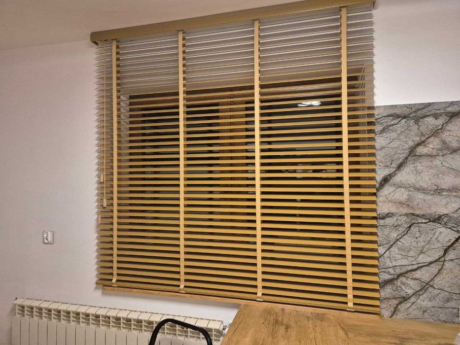 Rolety plisowane, dzień/noc, żaluzje drewniane, moskitiery - na wymiar