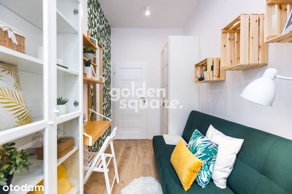 Mieszkanie w stylu boho z dwoma osobnymi pokojami