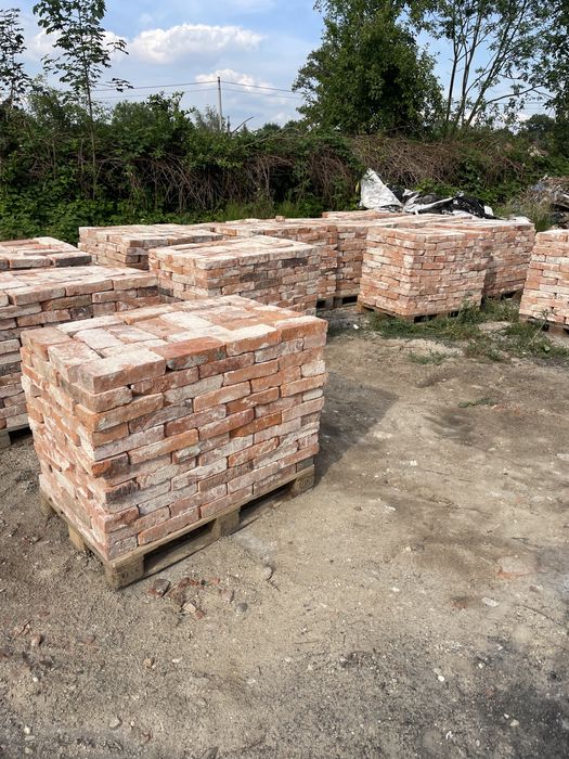 Cegla rozbiórkowa, 30cm, stara, cegły z robiórki, poniemiecka, lico