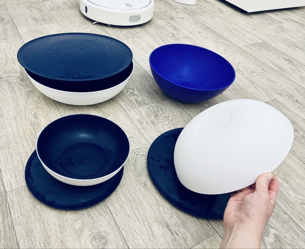 Tupperware посуда TUPPERWARE контейнер форма чаша салатник кастрюля
