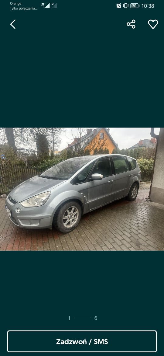 Ford S-max 2.0 140km