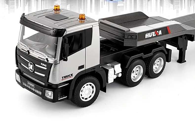 Вантажівка на радіокеруванні Huina з причепом / на радиоуправлении