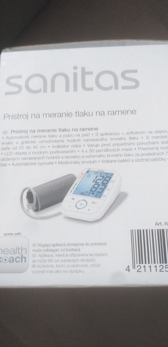 Ciśnieniomierz na przedramie .