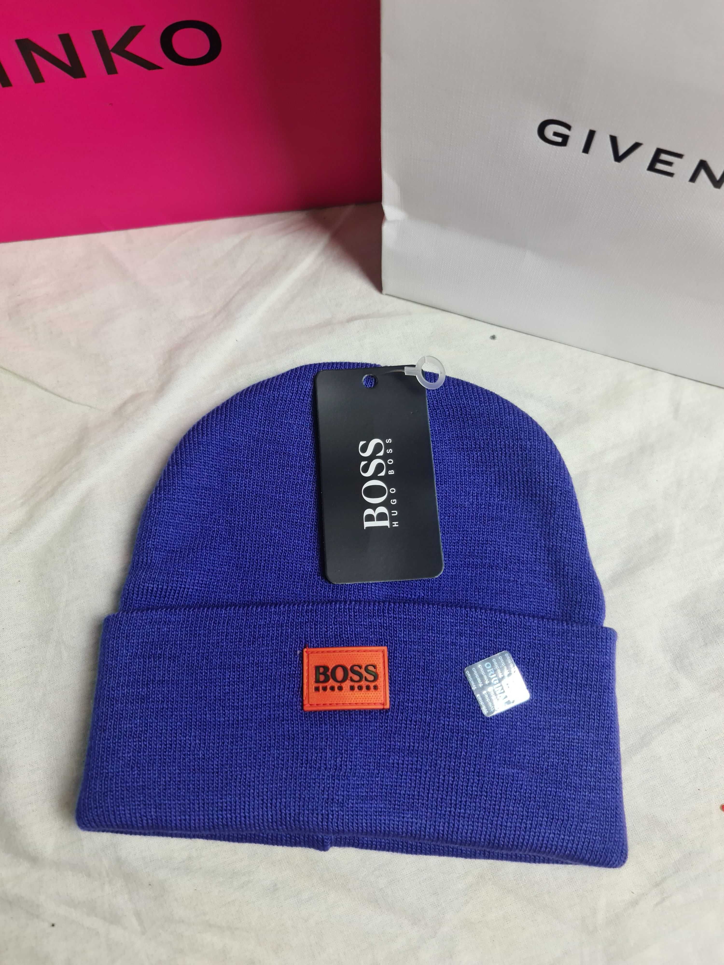Czapka czapki zimowe męskie  damskie Boss Gant premium Lacoste