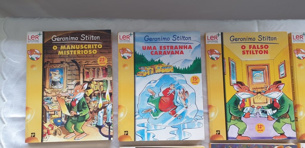 Livros Geronimo Stilton