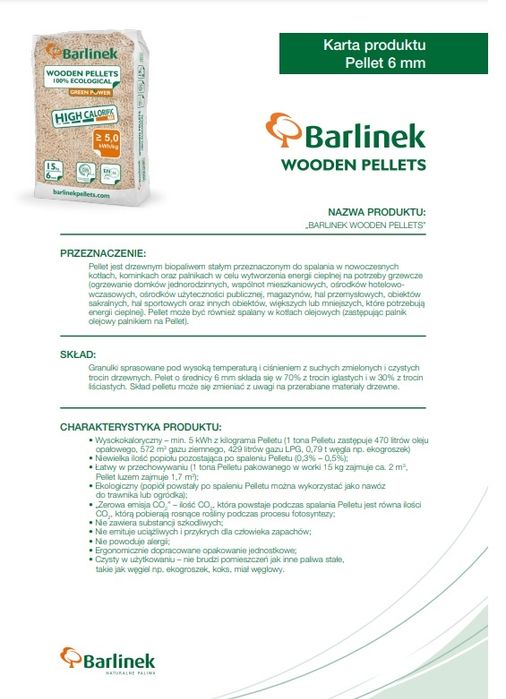 ‼️Pellet Barlinek pelet ‼️