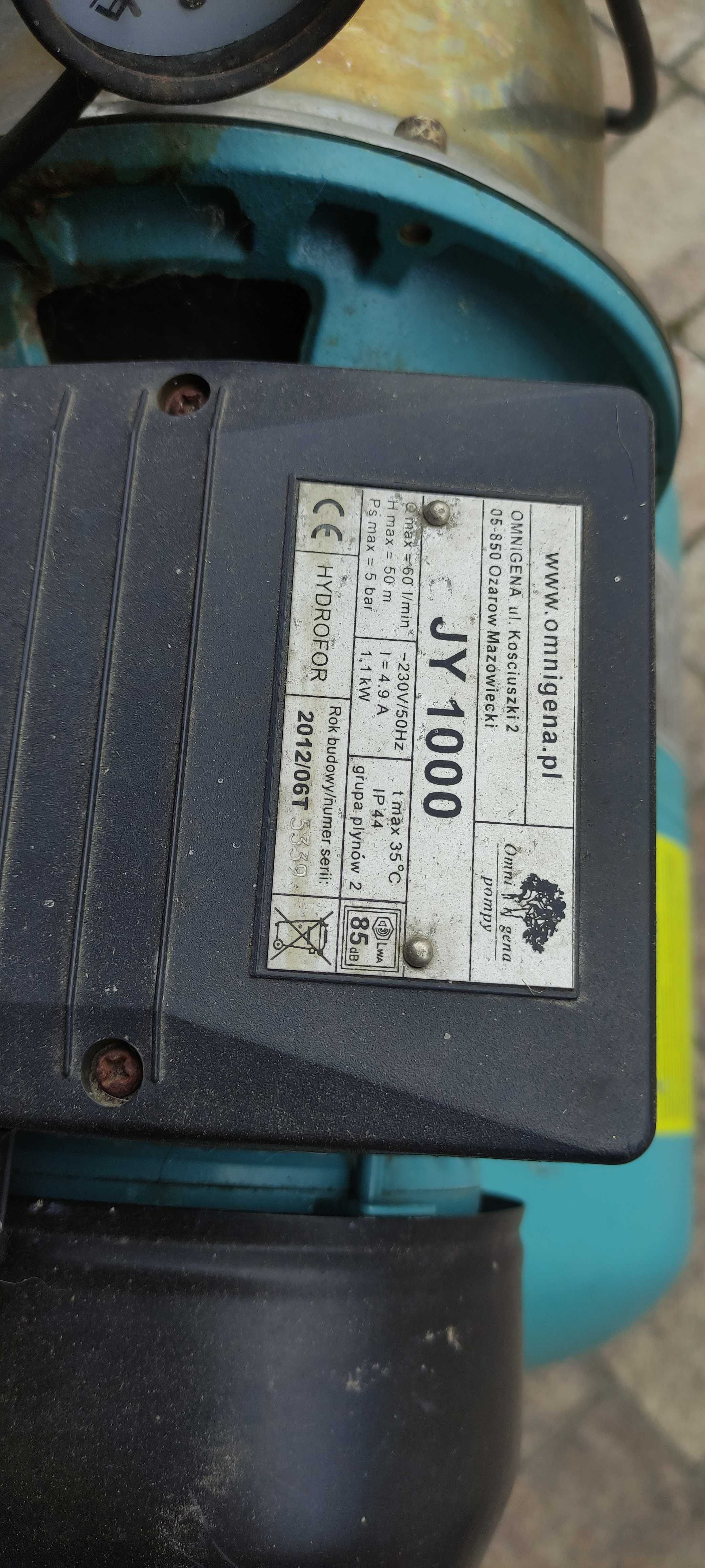 Zestaw hydroforowy JY 1000 24L Omnigena 230V hydrofor zbiornik pompa
