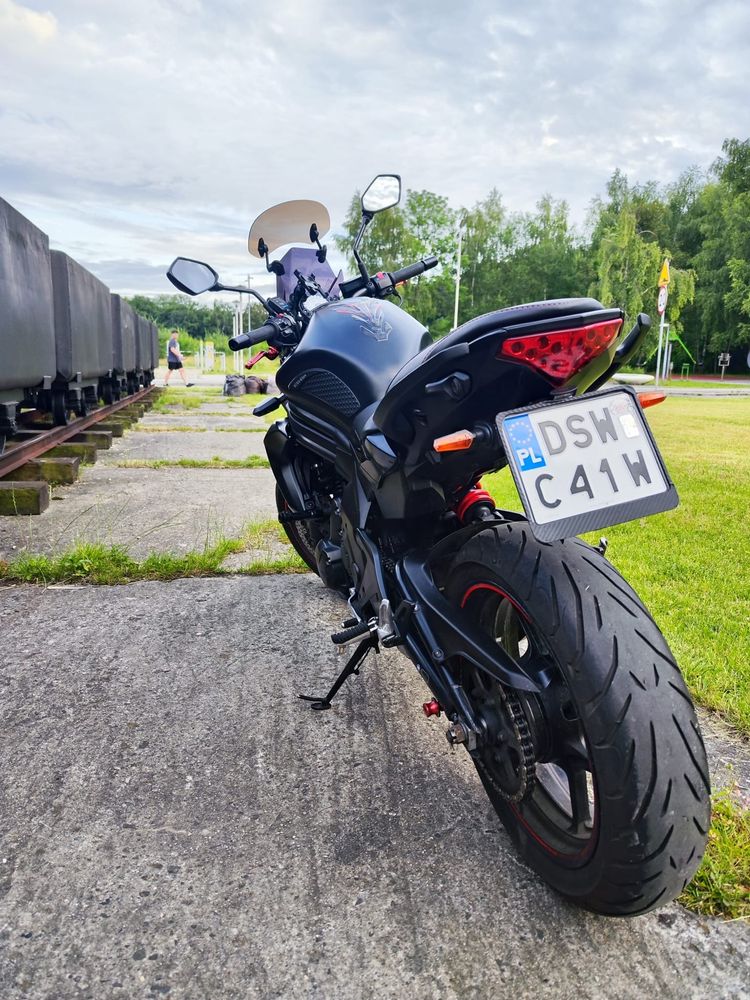 Kawasaki er6n 2014 uszkodzony